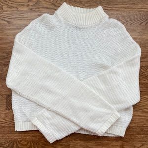 Express size small cropped sweater